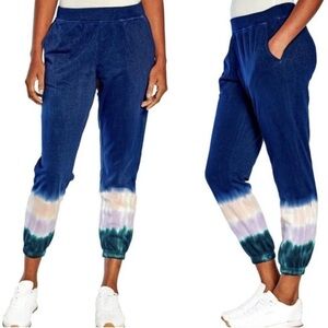WILDFOX Tie Dye Jogger Pants Comfy‎ Lounge Wear Athleisure Casual Relaxed
